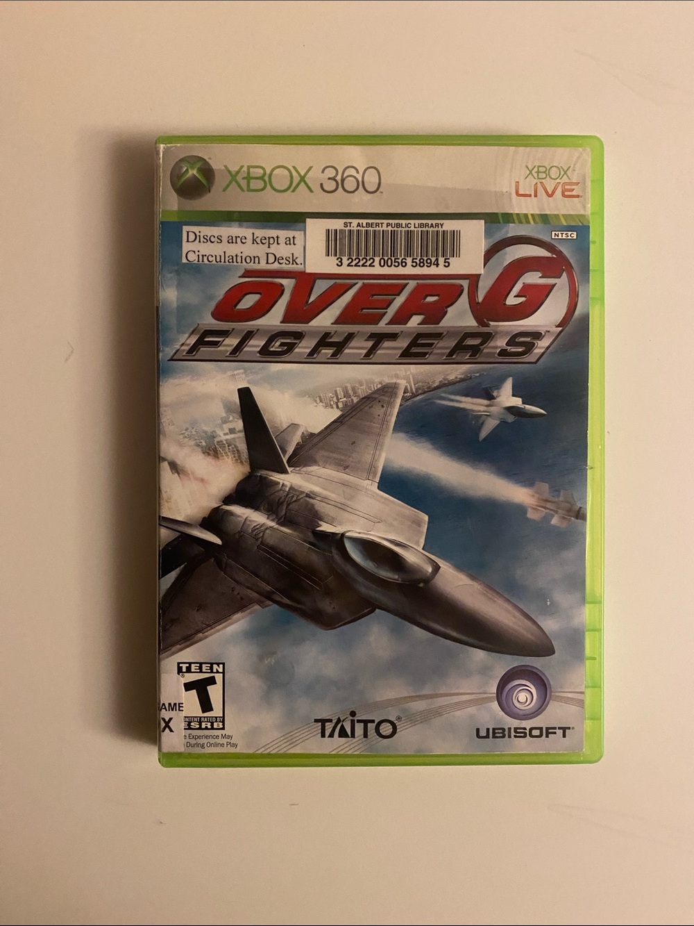 Over G Fighters Xbox 360 CIB